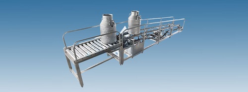 Chain Conveyor for Milk Cans